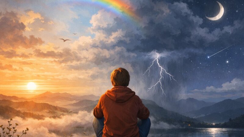 Il cielo come metafora della vita e specchio delle emozioni