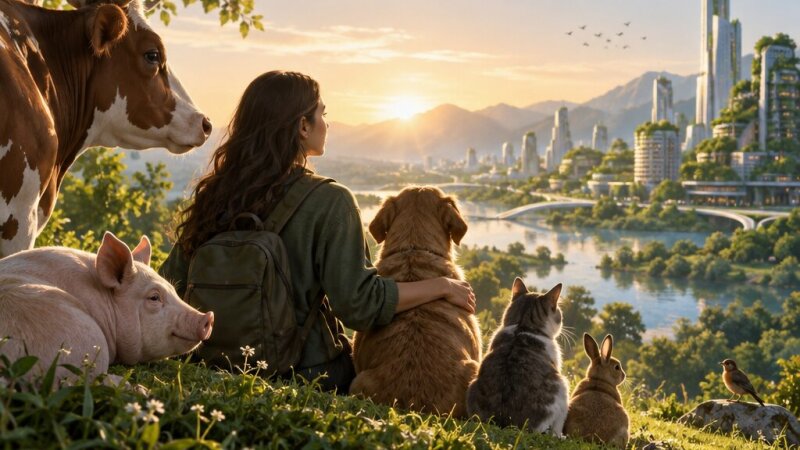 Il futuro è vegano: una nuova evoluzione della civiltà