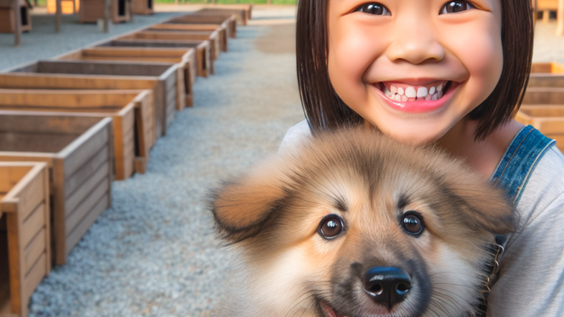 Il giorno più bello della mia vita: quando a 5 anni ho preso il mio cane in un allevamento