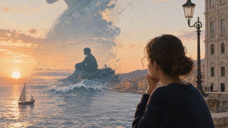 Il mare come luogo ideale: il concetto di luogo ideale in Saba, con le poesie "Trieste" e...