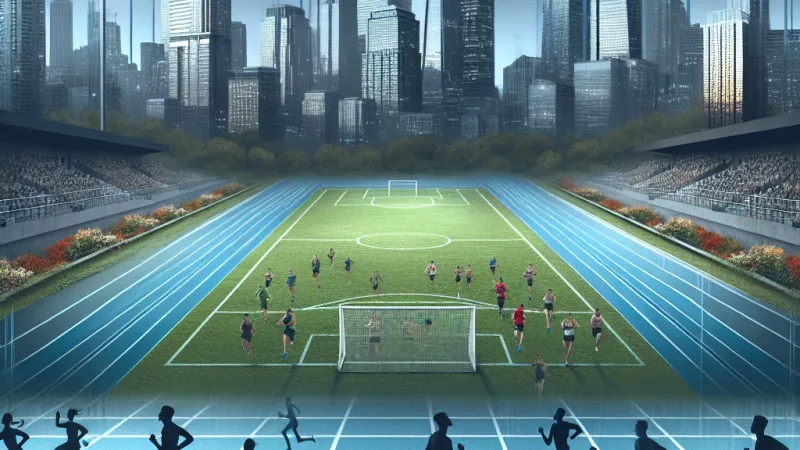 Il mio posto preferito in città è il campo sportivo di atletica