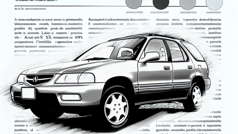 Il modello Acura SLX: un SUV di medie dimensioni nel segmento di mercato J (E)