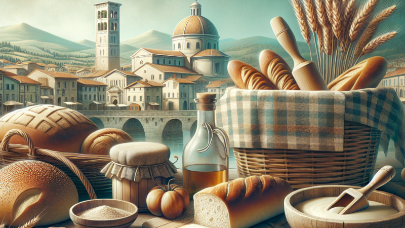 Il pane prodotto a Rieti