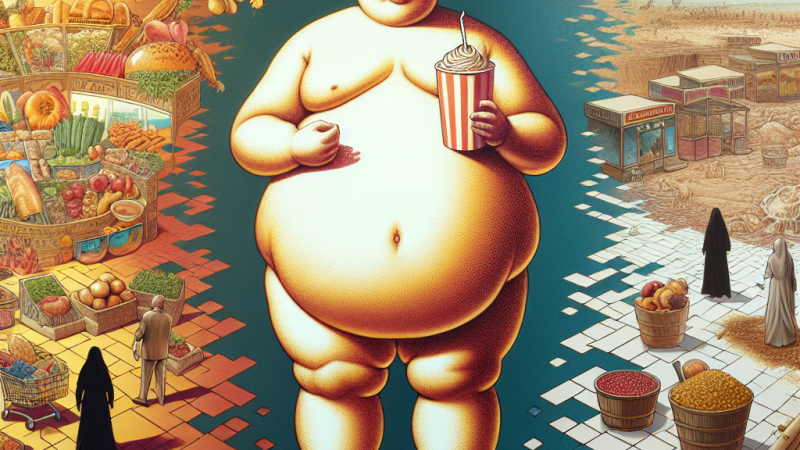 Il paradosso della società attuale: obesità e denutrizione a confronto.