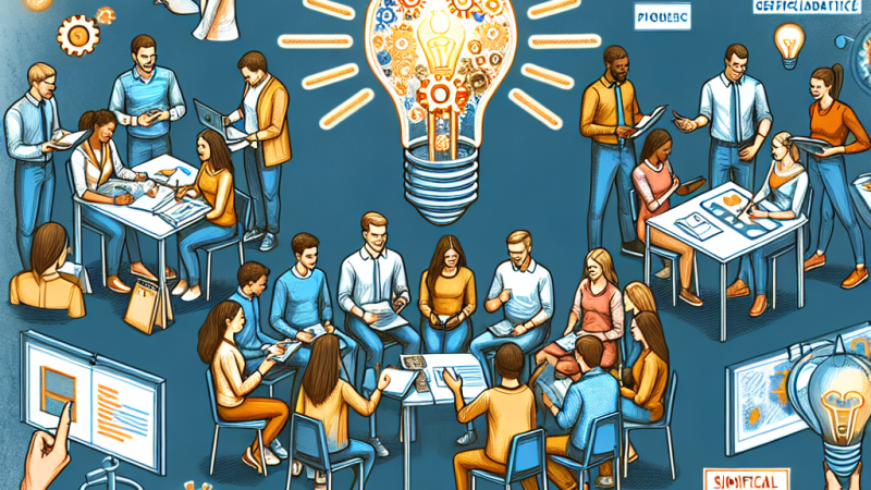 Il percorso generale di un'UDA di gruppo e i risultati significativi ottenuti.