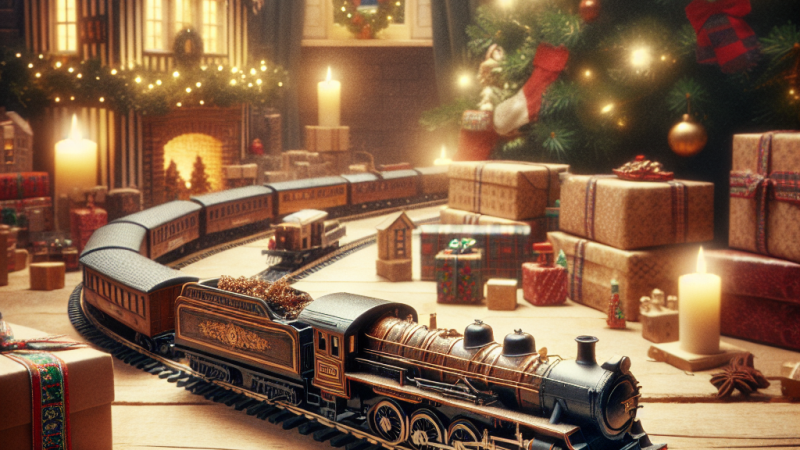 Il regalo che vorrei per Natale: un grande trenino