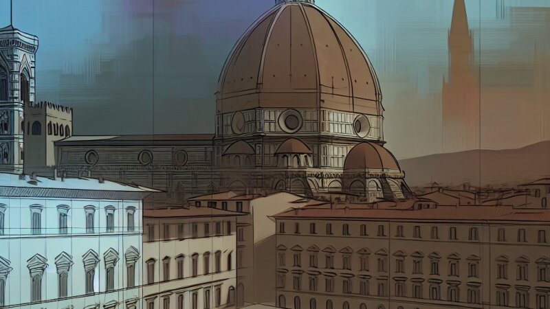 Il Rinascimento, la prospettiva, Filippo Brunelleschi, la cupola di Santa Maria del Fiore e la Basilica di San Lorenzo