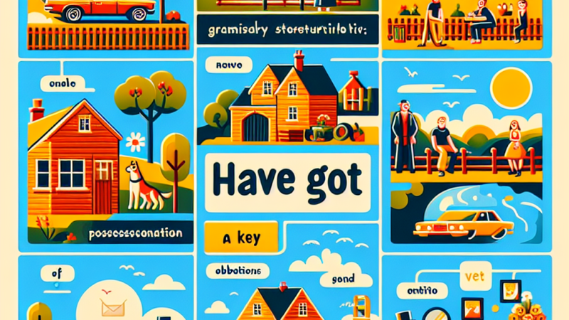 Il verbo 'have got'