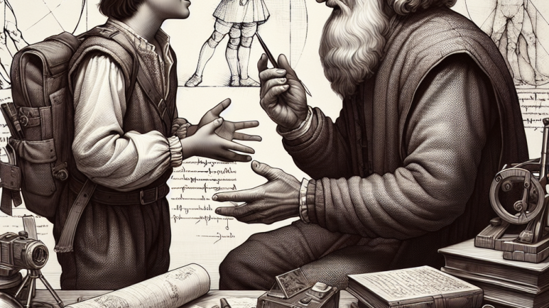 Immagina di incontrare un personaggio storico o letterario che ha colpito particolarmente la tua fantasia: quali domande gli porresti e come risponderebbe? Scrivi un’intervista “impossibile” di almeno tre colonne di foglio protocollo.