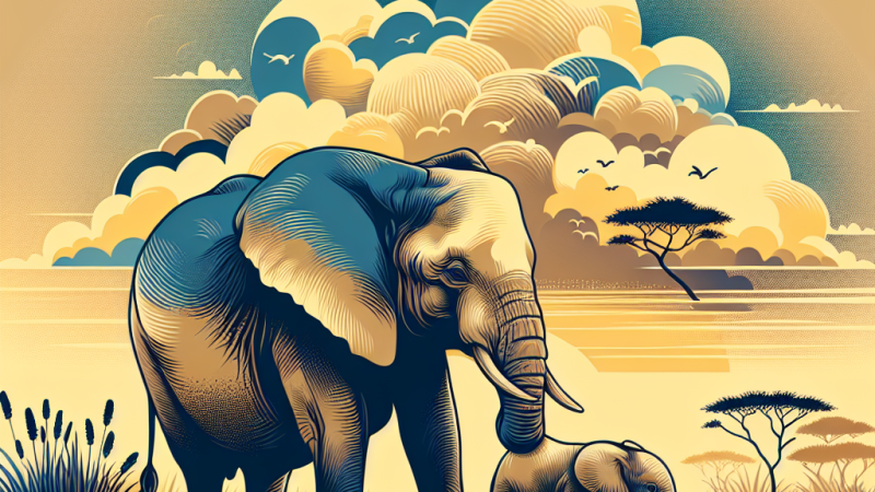 Immedesimarsi in un elefante africano e descriversi in inglese
