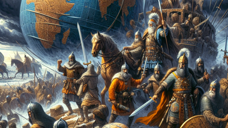 In fuga dagli Unni: I barbari penetrano nell'impero