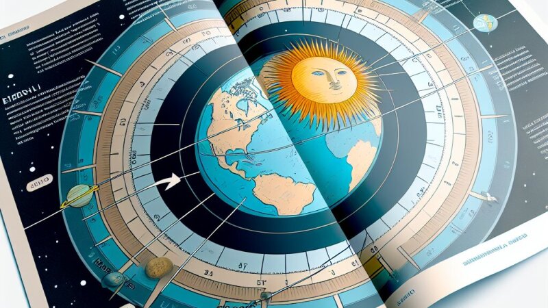 Inclinazione dell'asse terrestre durante il moto di rivoluzione rispetto al piano dell'eclittica