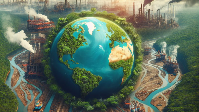 Industrial Development and Deforestation in the Amazon Rainforest: Effects on Biodiversity and Climate Change Worldwide