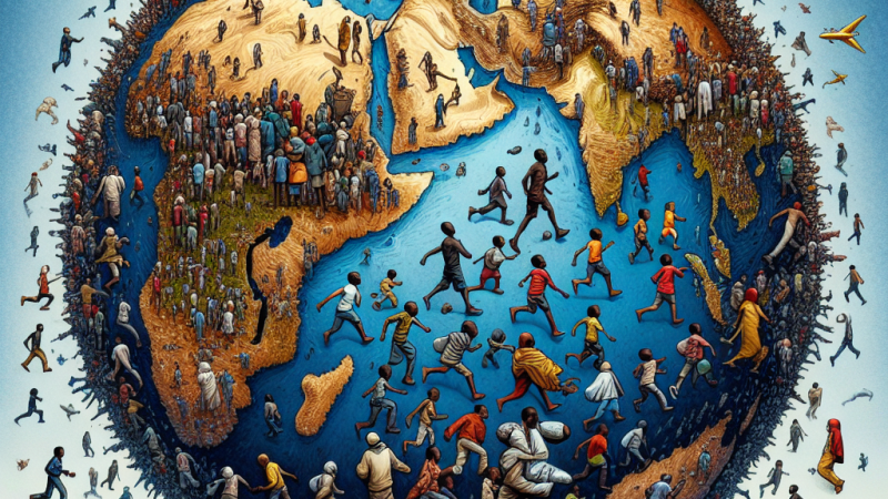 Interi popoli sommerso in tutto il pianeta, in particolare in Africa, nel vicino Oriente, nelle Mede dell'Asia centrale e nell'Asia del Pacifico. Fuggono da guerre, conflitti, povertà, e come destinazione scelgono paesi e continenti di antica conoscenza,