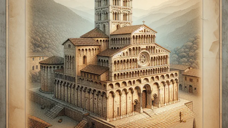 La chiesa vecchia di San Vito a Lucca: la prima testimonianza della sua edificazione risale al 1036, ma si presume sia stata costruita prima dell'anno 1000. Ampliamenti e ricostruzioni sono stati effettuati attraverso l'analisi strutturale e i documenti d
