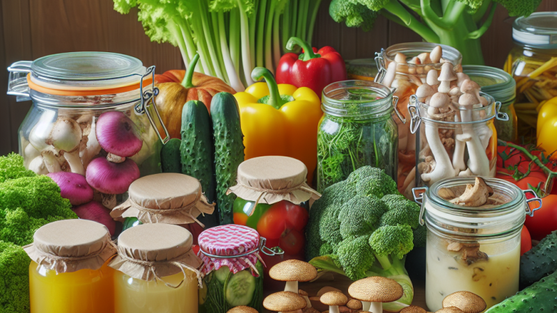 La dieta vegetale è più sana di quella onnivora integrando cibi fermentati e funghi autocolti