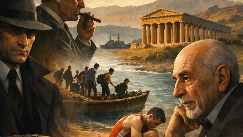 La mafia uccide, il silenzio pure: doping nello sport, sbarco in Sicilia, Pirandello e le...