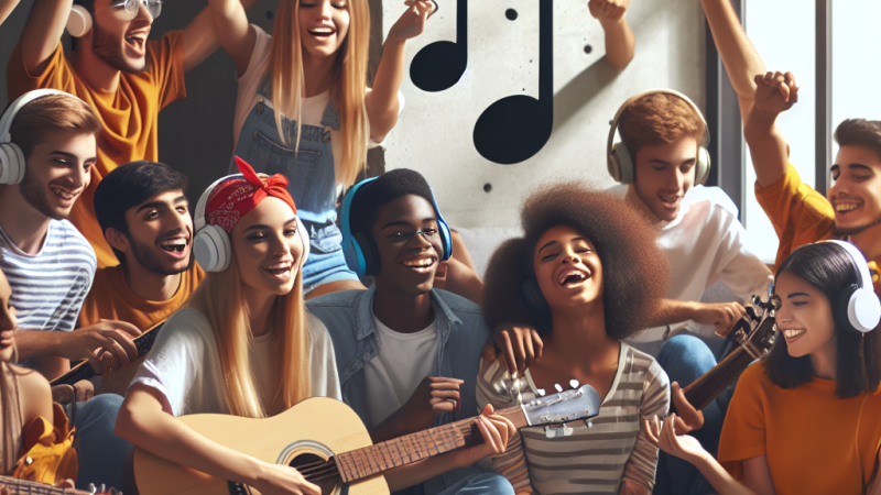 La musica e il suo potere evocativo: L'importanza per i giovani come strumento di svago e occasione di incontro