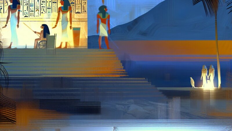 La pittura egizia: testo espositivo