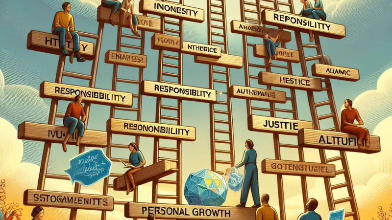 La scaletta dei valori come l'esercizio introspettivo fondamentale per rafforzare l'integrità individuale