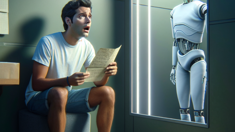 La scoperta che il mio migliore amico è un androide: un racconto in forma di diario su come, dove e quando è avvenuta la scoperta, le mie reazioni e le mie intenzioni.