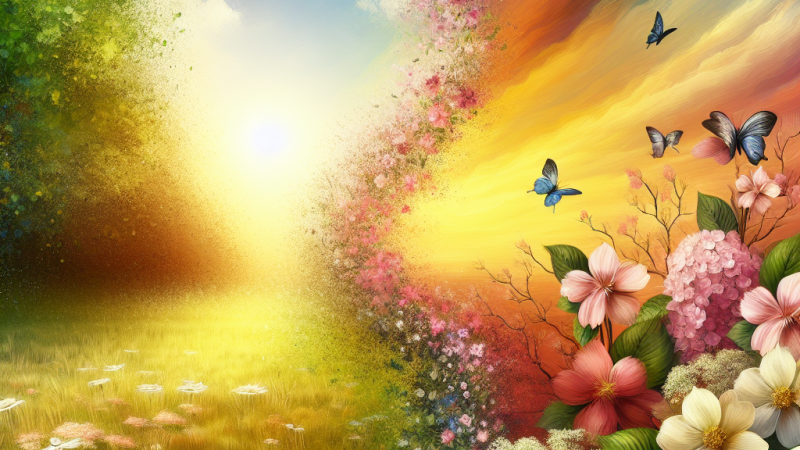 La stagione che sento più vicina alla mia indole e il motivo: una riflessione tra primavera ed estate