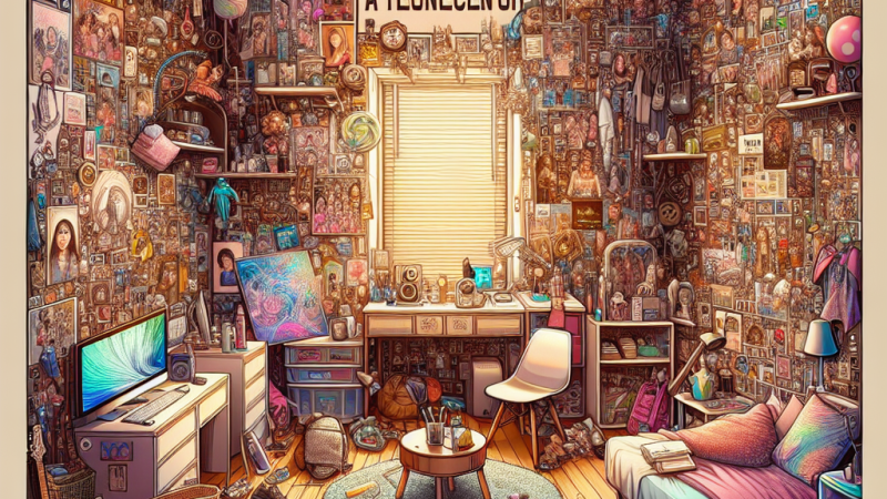 La stanza di un adolescente riflette molte delle sue personalità e delle sue passioni: è vera questa affermazione?