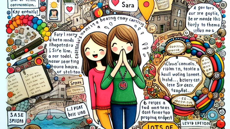 La storia di una ragazza che aspetta la sorella: un braccialetto di perline colorate, le lacrime di gioia e tante risate.