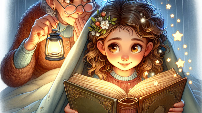 La storia di una ragazzina che ama leggere di nascosto con l'aiuto della nonna