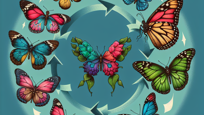 La vita di una farfalla e i suoi colori: Quanto vive una farfalla? Cosa può simboleggiare nel percorso di vita di un essere umano?