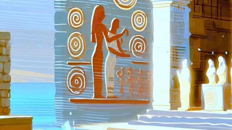 L'arte minoica e micenea si basa sulla geografia