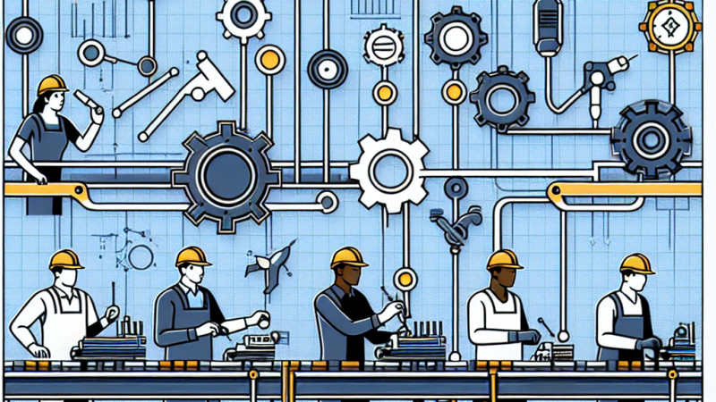 Le attività operative di avvio e continuazione di una lavorazione sono portate avanti coralmente da più figure: addetto linea, CQ o coordinatore, meccanico di linea.