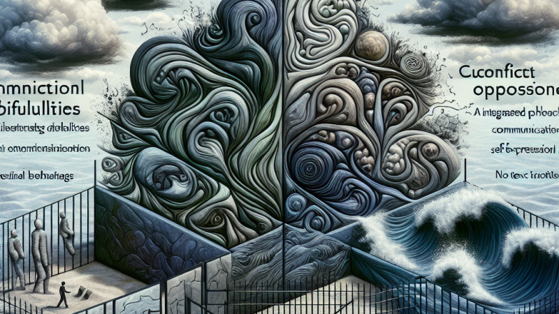 Le espressioni comportamentali di chiusura, evitamento, ritiro e conflittualità con condotte oppositive si correlano alle difficoltà comunicative e all'espressione di sé e delle proprie emozioni.