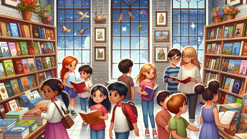 Le librerie dedicheranno un momento a tutte le classi per esporre i vari generi di libri adatti alla loro età