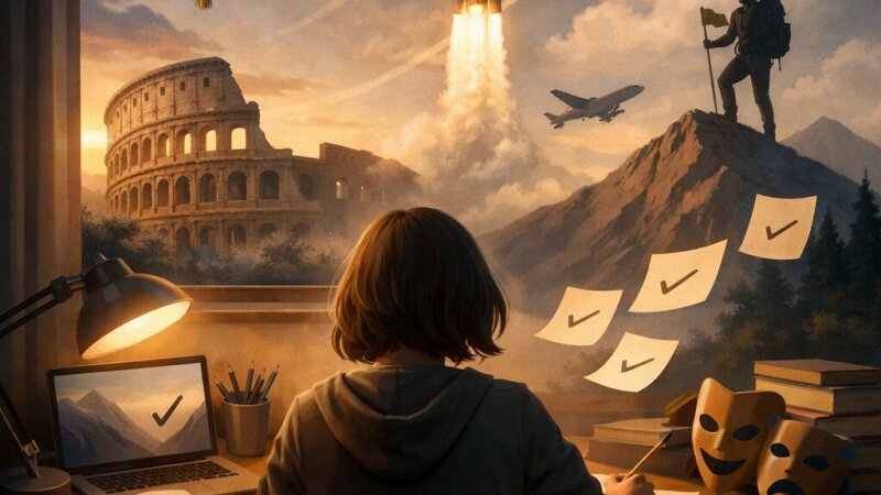 Le mie ambizioni: il mio viaggio personale