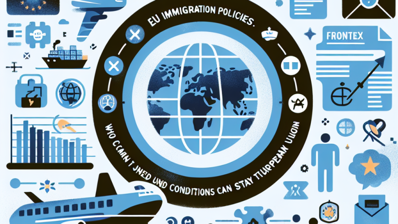 Le politiche dell'UE in materia di immigrazione: Chi può entrare e a quali condizioni può rimanere nell'Unione Europea