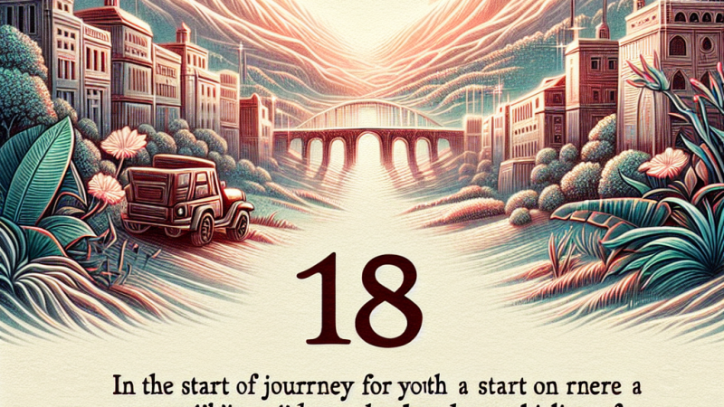 Lettera ad una persona vicina che compie 18 anni