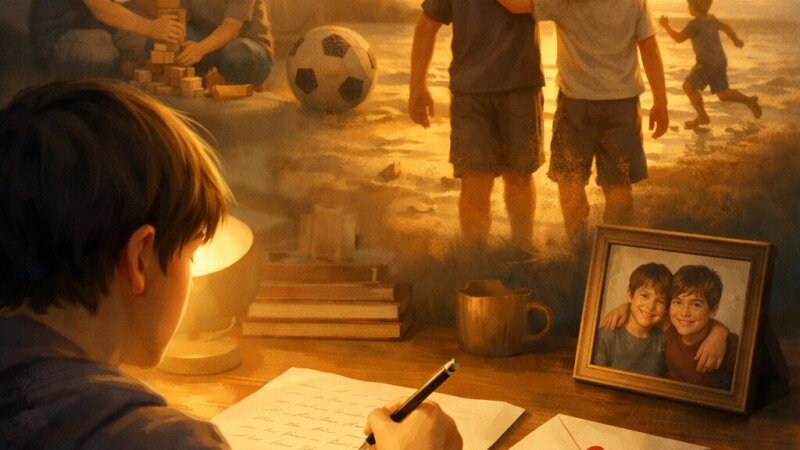 Lettera d'affetto per mio fratello