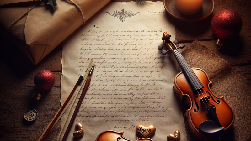 Lettera d'amore per il mio ragazzo, per Natale: Esprimere il mio amore e il desiderio di condividere tutta la mia vita con lui