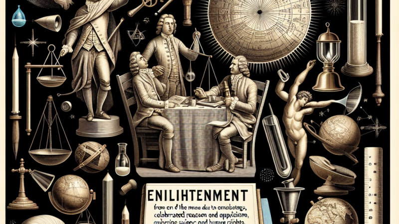 L'illuminismo: dalla fine del Medioevo all'inizio dell'età moderna e la sua attualità