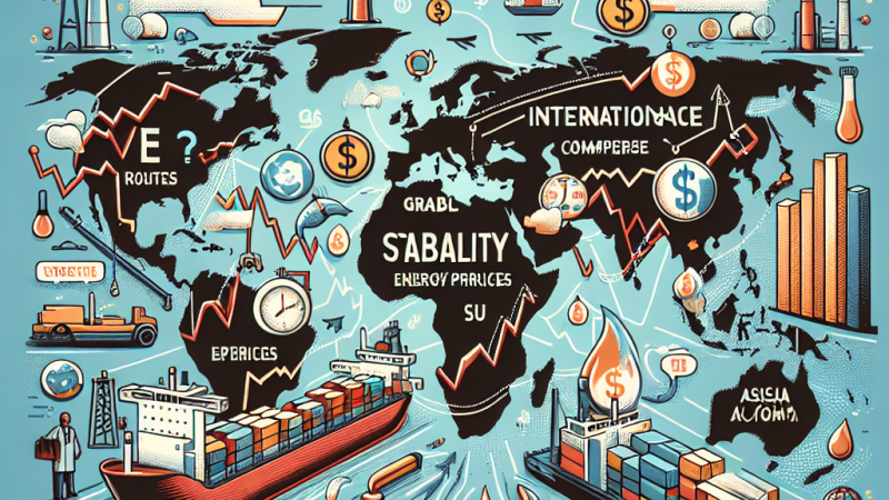 L'impatto della crisi del Medio Oriente sulle rotte del commercio internazionale e le nazioni più colpite.