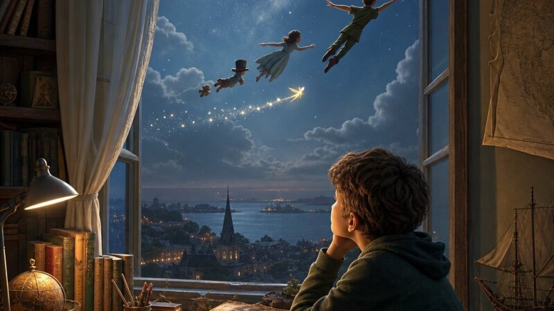 L'importanza della fantasia e dell'immaginazione in "Peter Pan