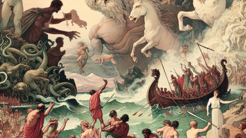 L'Odissea: Creature, Popoli e Paesaggi Portentosi nell'Accezione del Bello e dell'Orrore