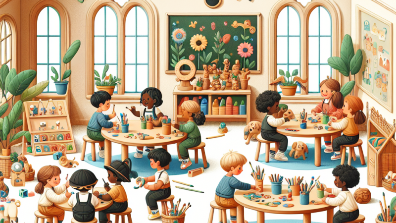 L'organizzazione dei giardini d'infanzia secondo Froebel