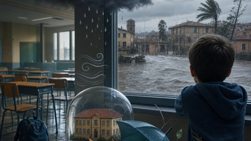 Maltempo e chiusura delle scuole: cause, effetti e gestione in Italia