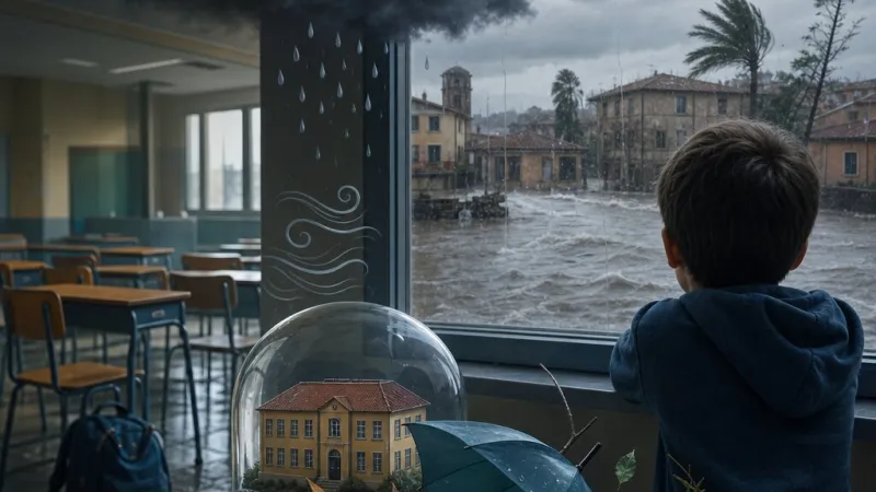 Maltempo e chiusura delle scuole: cause, effetti e gestione in Italia