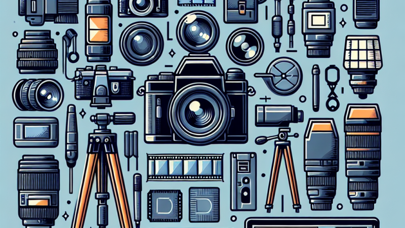 Materiali e strumenti per realizzare un progetto fotografico