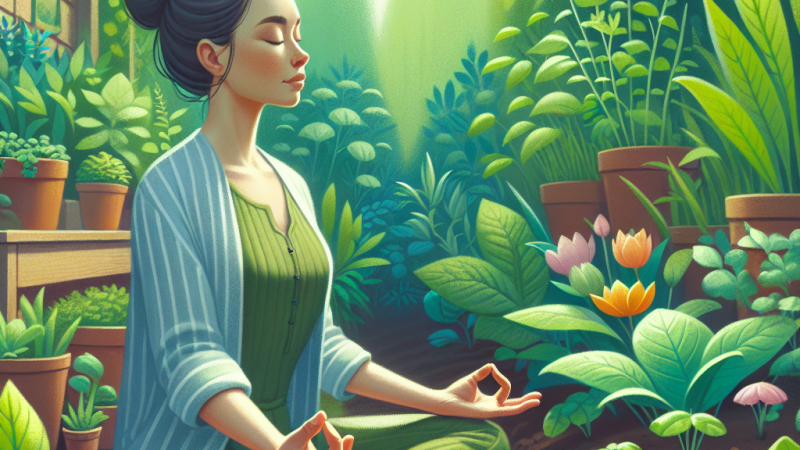 Meditazione e orto terapia