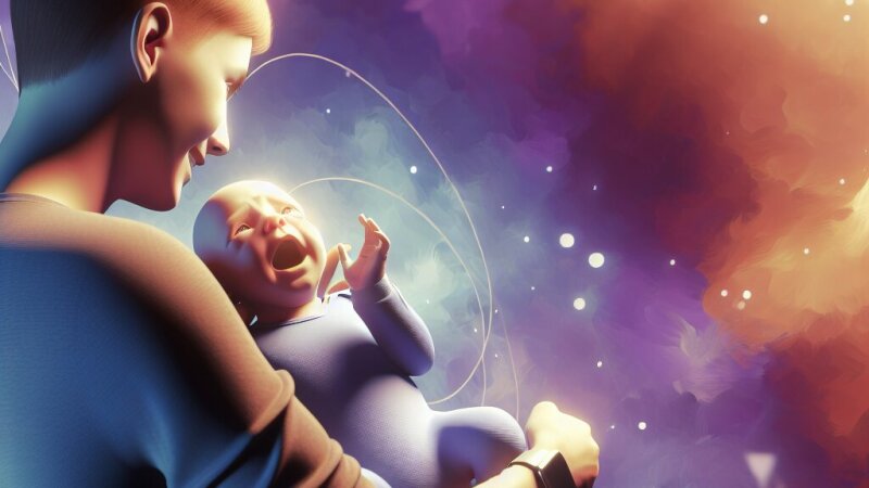 Nei primi tre mesi nel bambino: sorrisi e pianti