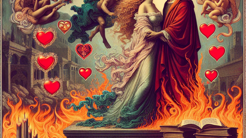 Nell'inferno dantesco spiccano Paolo e Francesca, sfortunati amanti medievali: ripercorrendo sentimenti e sensazioni raccontati dalla dama di Gradara, si può notare che l'amore è un lavoro che non ha età né epoca. Commento delle riflessioni e loro...